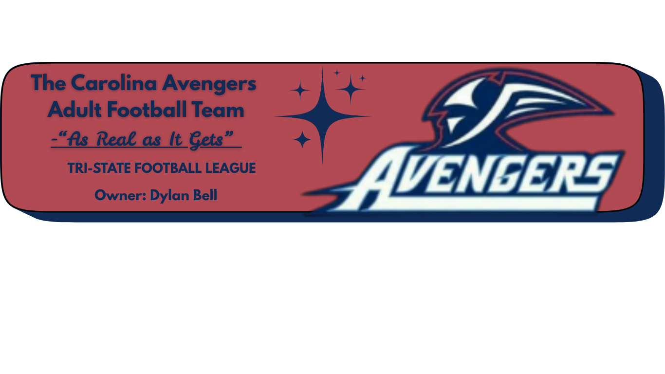 The Carolina Avengers Adult Football Team